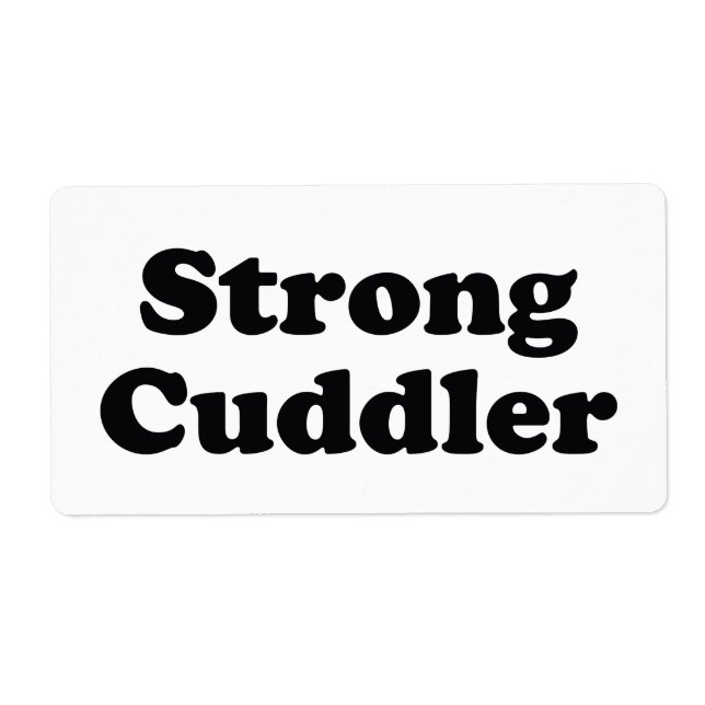 Strong Cuddler Fraktsedel (Framsidan)