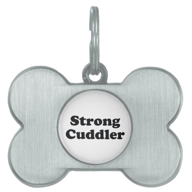 Strong Cuddler ID-bricka Husdjur (Framsidan)