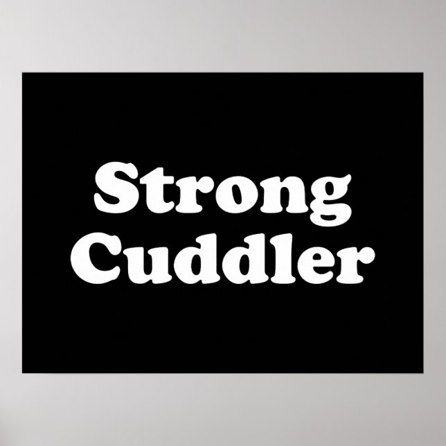 Strong Cuddler Poster (Framsidan)