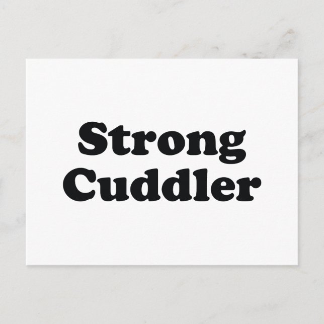 Strong Cuddler Vykort (Framsida)