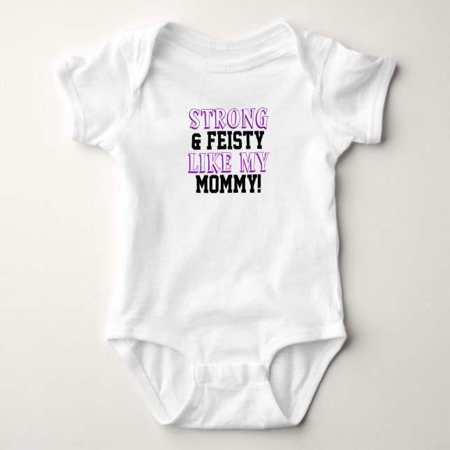 Strong Feisty Kids Shirt Tee (Framsida)
