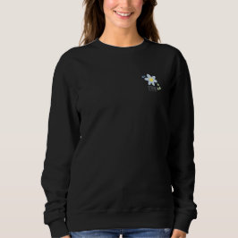 Strong Flower Print Sweatshirt T Shirt