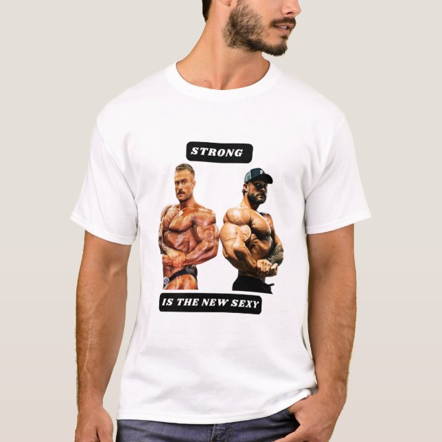 Strong is the new sexy t shirt (Framsida)