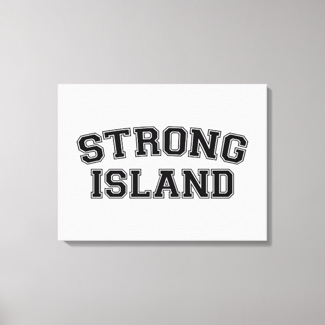 Strong Island, NYC, USA Canvastryck (Framsida)
