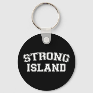 Strong Island, NYC, USA Nyckelring