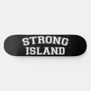 Strong Island, NYC, USA Skateboard Bräda 20,5 Cm