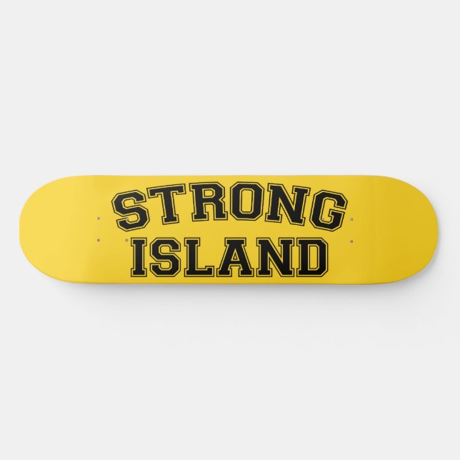 Strong Island, NYC, USA Skateboard Bräda 21,5 Cm (Horz)