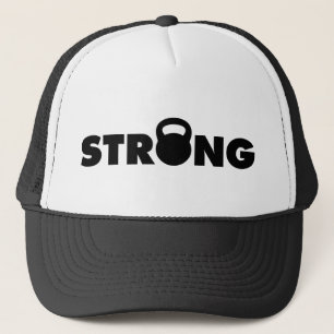 STRONG - Kettlebell Workout Motivational Keps