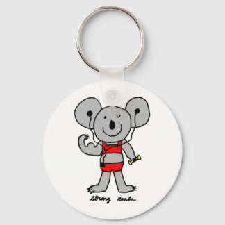 Strong Koala Keychain Nyckelring