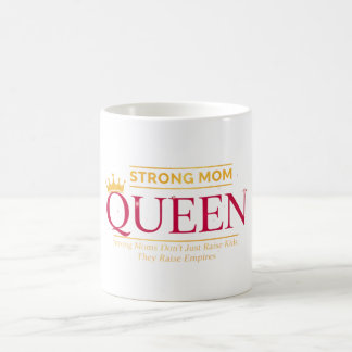 Strong Mom Queen Empire Royal Shield Art Kaffemugg