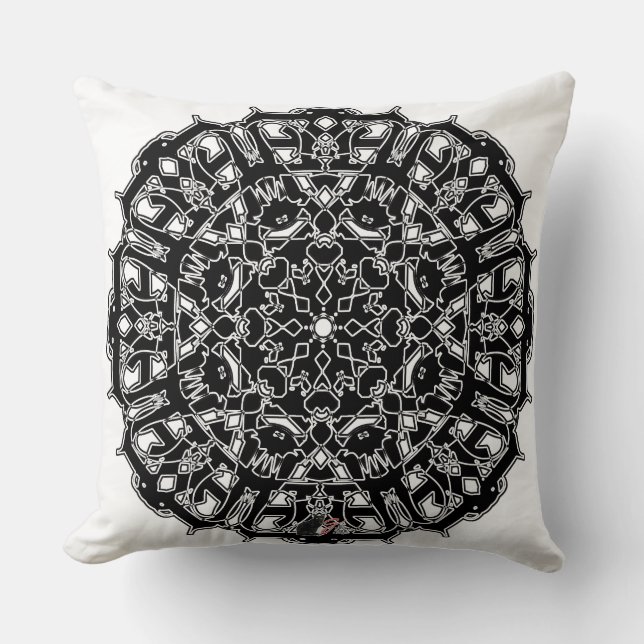 Strong Octa Glyph Pillow Kudde (Framsida)