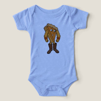 Strong Pie Wearing Boots T Shirt