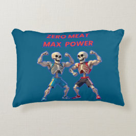 Strong to the Bone – Funny Skeleton Muscle Design Prydnadskudde