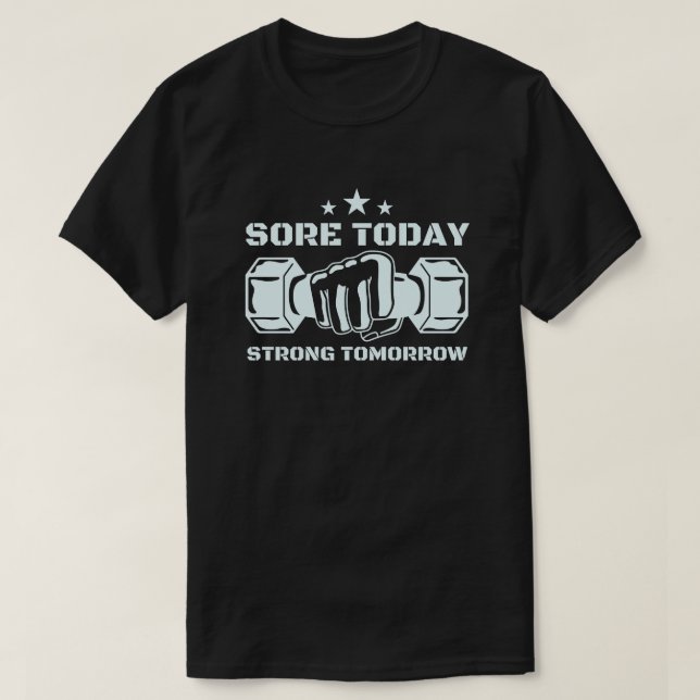 Strong Tomorrow Men's Fitness T-Shirt (Design framsida)