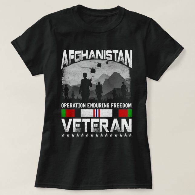 Strong Woman Stand Up For Herself Female Veteran F T Shirt (Design framsida)