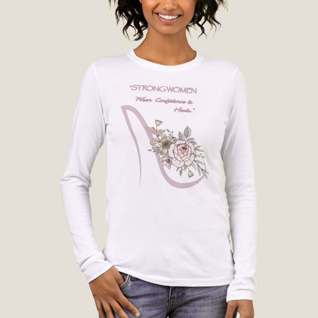 strong women  t shirt (Framsida)
