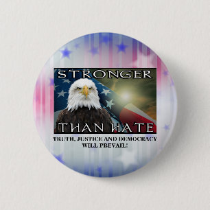 STRONGER ÄN HATE KNAPP