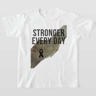 Stronger Every Day Kids Shirt – Inspirational Stre T