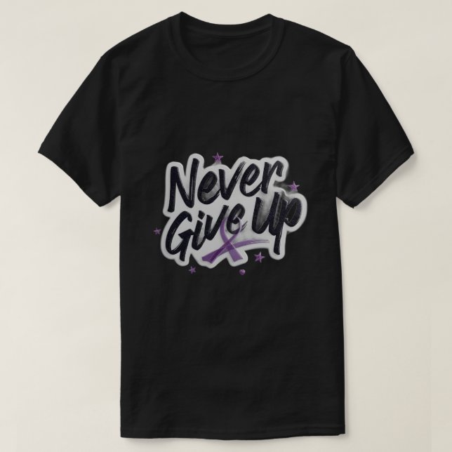 *Stronger Than Cancer Inspirational T-Shirt – Hope (Design framsida)