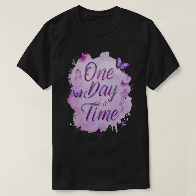 Stronger Than Cancer Inspirational T-Shirt – Hope  (Design framsida)