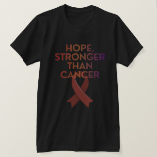 Stronger Than Cancer Shirt – Premium Print Detail  T