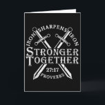 Strongers Together Iron Sharpens Iron Proverbs 27_ Kort<br><div class="desc">Strongers Together Iron Sharpens Iron Proverbs 27_17</div>