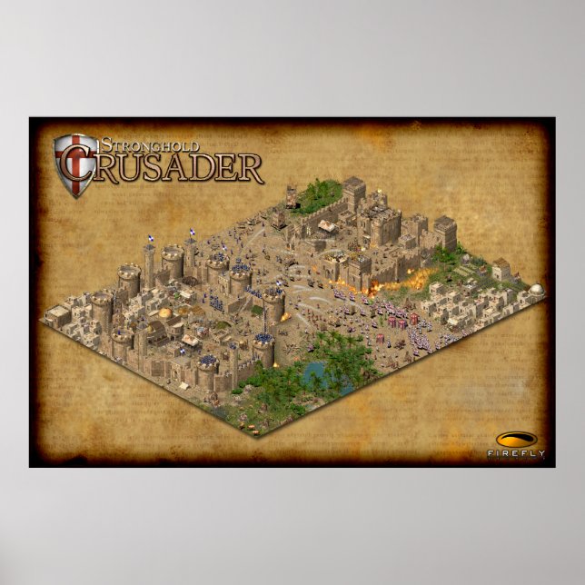Stronghold Crusader - Poster 1 (Framsidan)