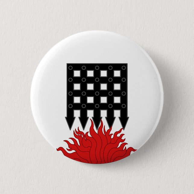 Stronghold of Hellsgate Populace Badge Button Knapp (Framsida)