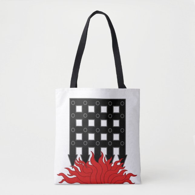 Stronghold of Hellsgate Populace Badge Tote Bag Tygkasse (Framsida)