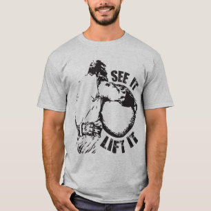 Strongman Atlas Stone Hiss - se it Hiss it Shirt T-shirt