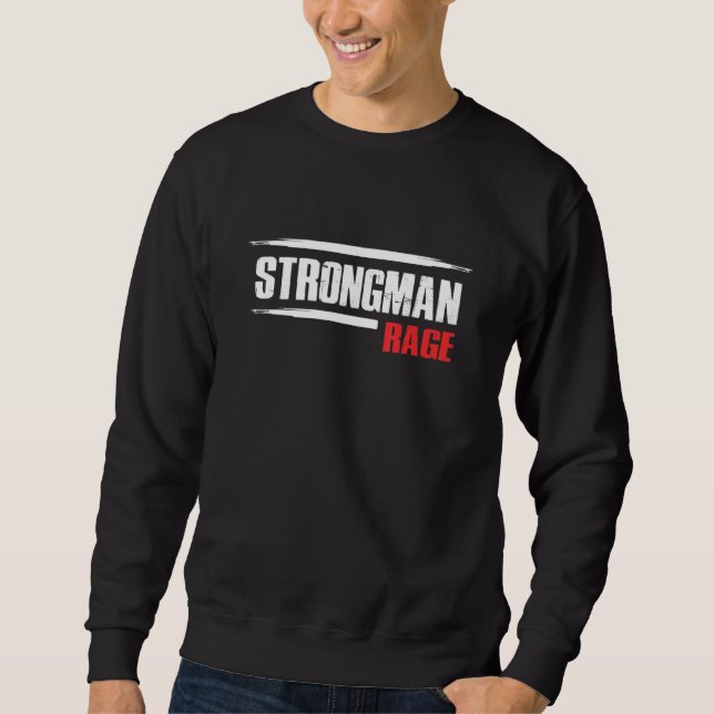 Strongman Lång Ärmad Tröja (Framsida)