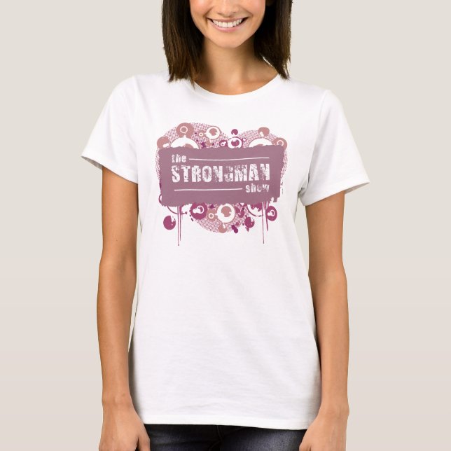 StrongmanShowflickorna T-shirt (Framsida)