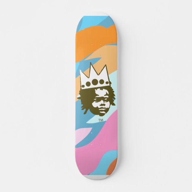 strongskateboardcamo 02 skateboard bräda 21,5 cm (Framsida)