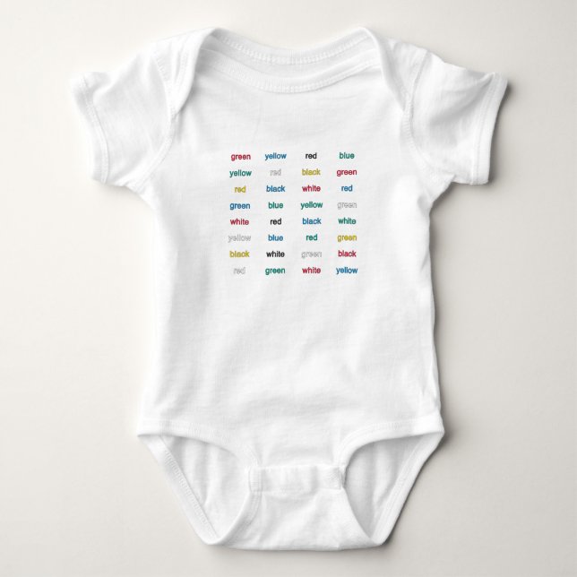 Stroop Test English Tee (Framsida)