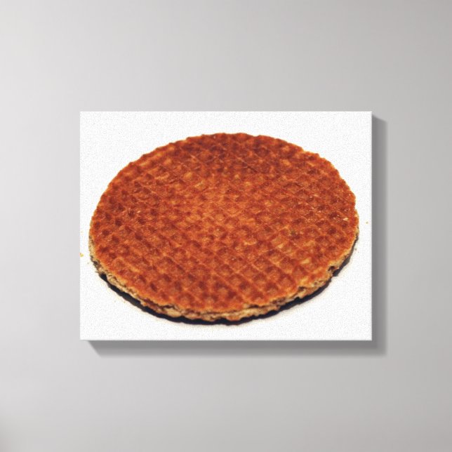 Stroopwafel Canvastryck (Framsida)