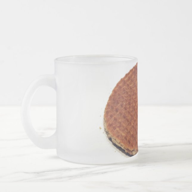 Stroopwafel Frostad Glasmugg (Vänster)