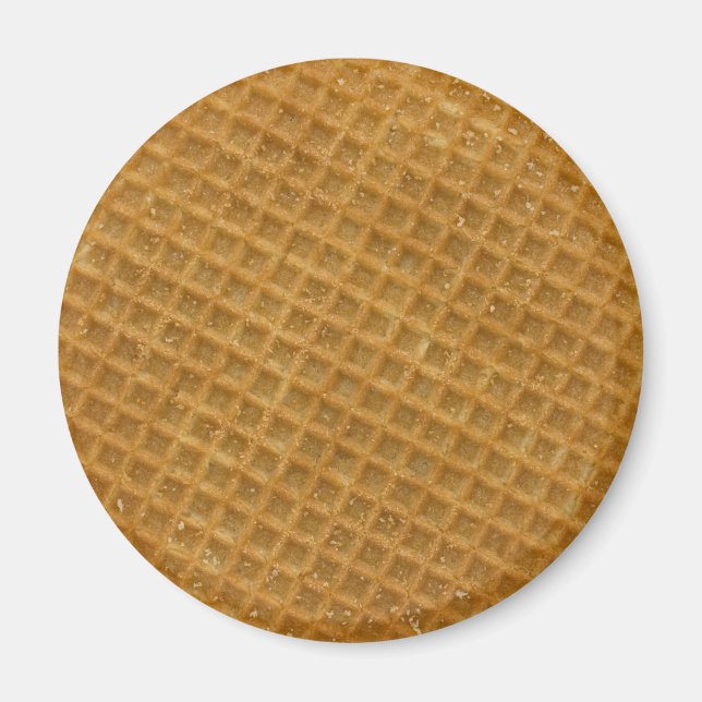 Stroopwafel Magnet | Nederländerna Holland | Cooki (Framsidan)