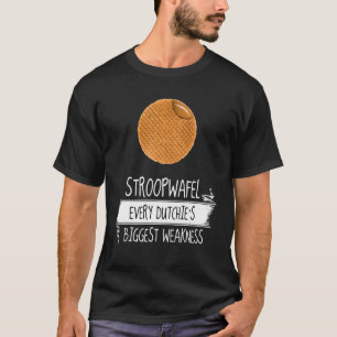Stroopwafel Varje dutchies största svaghet Nethe T Shirt