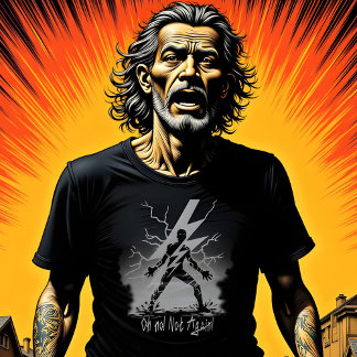 Struck av Blixt T Shirt