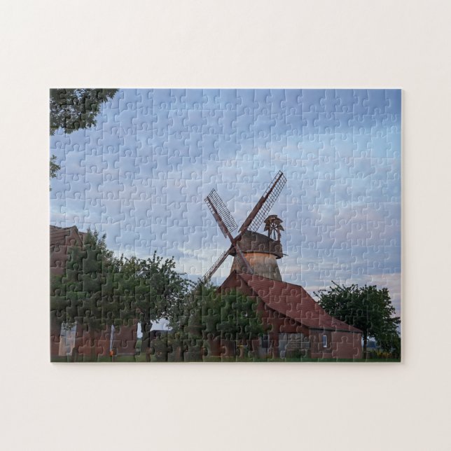 Struckhof Mühle i Schnathorst Pussel (Horisontell)