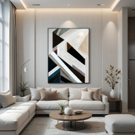 Structural Geometry Canvastryck