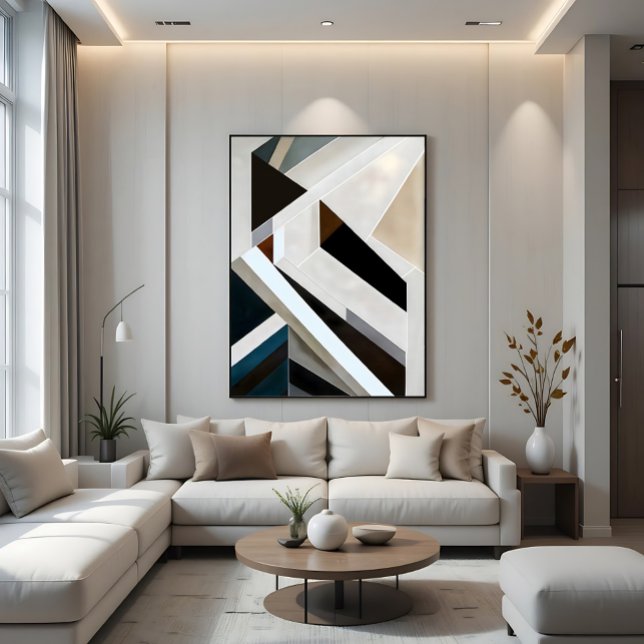 Structural Geometry Canvastryck (Skapare uppladdad)