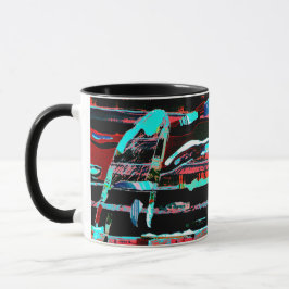 Structural Interference – Abstract Coffee Mug Mugg