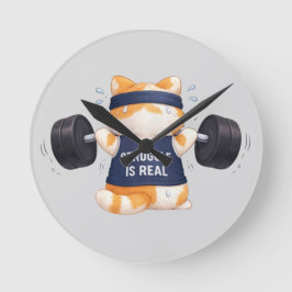 Struggle is Real Rund Klocka