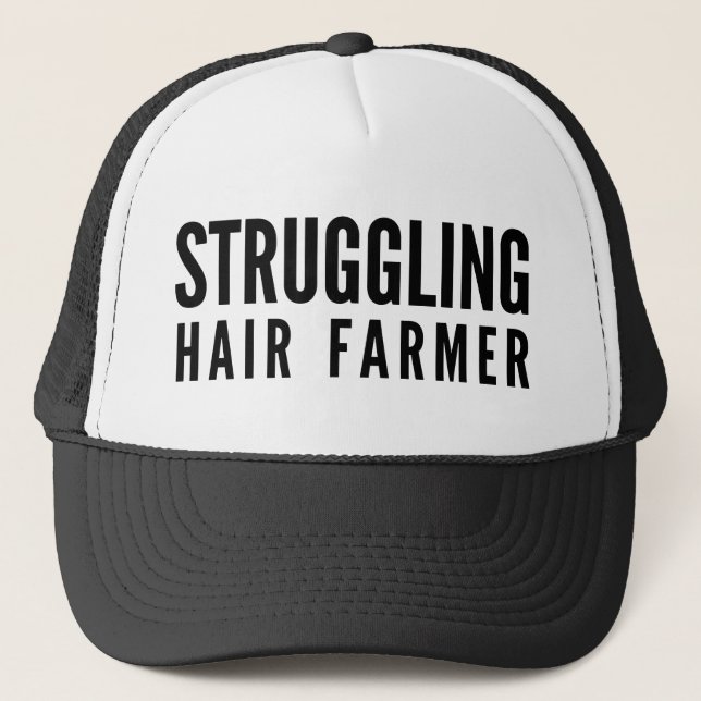 Struggling Hair Farmer Keps (Framsida)