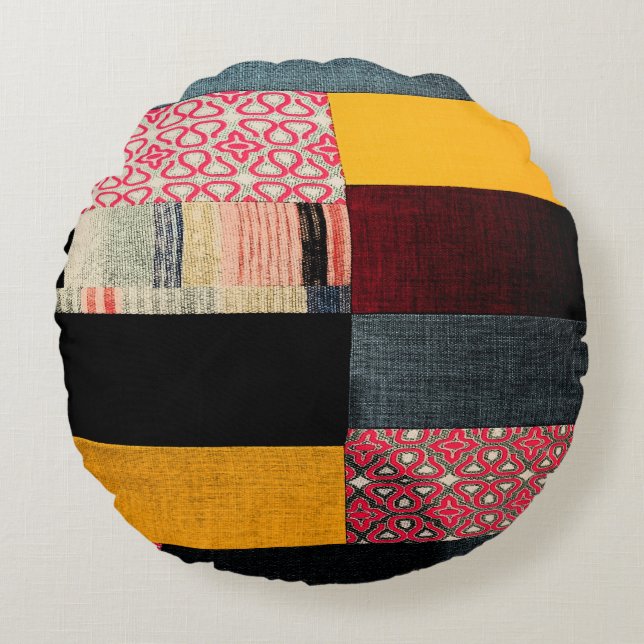 Struktur21 Rund Kudde (Framsidan)