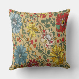 Struktur av blommor kudde