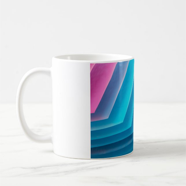 Struktur-bakgrund Kaffemugg (Vänster)
