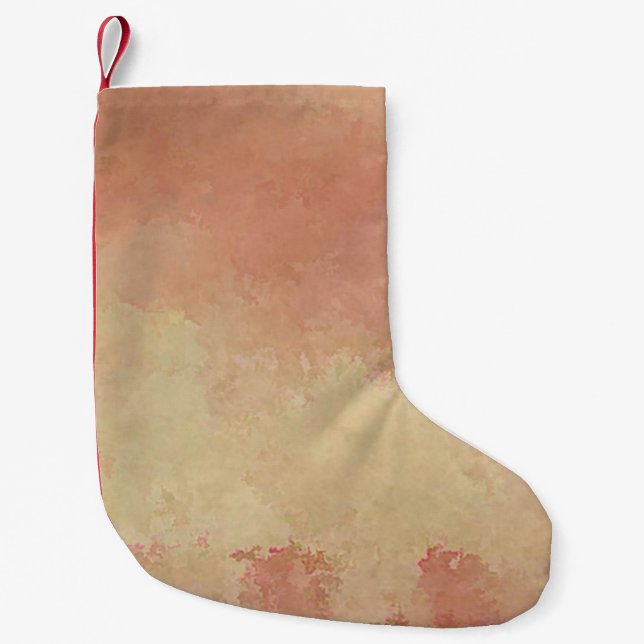 Struktur-bakgrundsmålning mönster liten julstrumpa (Framsidan)