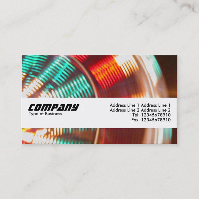 Struktur Band - Big Wheel Visitkort (Framsida)